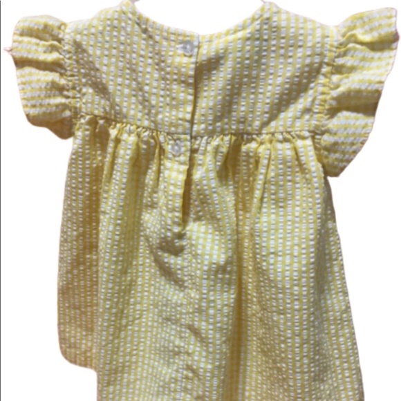 Samara Girls Yellow Summer Dress with Bloomers - Picture 2 of 8